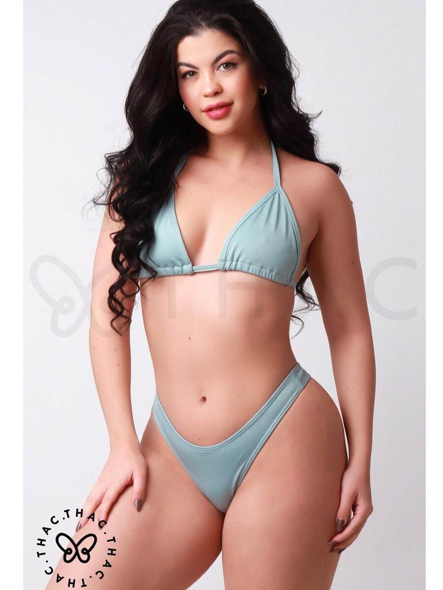 G-String Bikini With G-String Curtain Summer Fashion 2025 - Teos - View 1