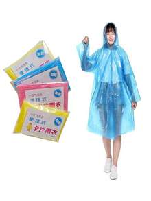 1/5/10/15/20pcs Disposable Heavy-Duty Raincoat With Windproof Hood, Portable Waterproof Poncho, For Travel And Outdoor Activities - Transparent And Disposable Travel Disposables Items Travel Hotel Essentials Outdoor Essentials Room Stuff Beach Travel Minis Periods Disposable Items Bathroom Accessories, Spring Summer Picks, Brides Maid Gifts, Room, Bedroom Decor, Bedroom Decor, Beach, Travel, For Men, For Women, Vacation - Multicolor - View 17
