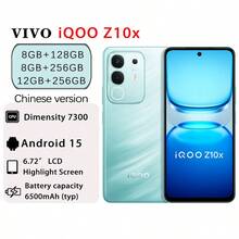 Điện thoại chơi game iQOO Z10x: Màn hình LCD lớn 6,72 inch, độ sáng cao, bộ xử lý Dimensity 7300, pin Blue Ocean 6500mAh, có sẵn tại Fengyuqing (Fengyuqing) - Phùng Vũ Thanh - Xem 5