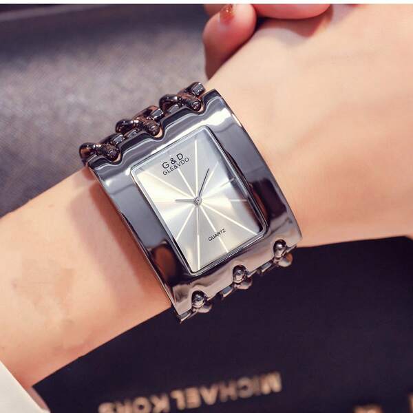 1pc G&D Classic Minimalist Fashion Casual Quartz Watch, 3-Chain European And American Style Women's Watch, Gift Watch