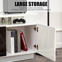 Television Stands & Entertainment Centers - White - View 8