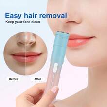 LARGNER LARGNER Rechargeable Electric Shaver, Painless Beauty Set, Portable Trimmer Suitable For Face, Nose, Legs, Armpits, Bikini, Wet & Dry Use, Efficient Hair Removal Tool, Smooth Skin, Easy To Use, Suitable For Travel, Enhance Your Beauty Routine, Multi-Function Shaver Upgrade Your Beauty.