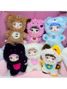 Figura de resina colgante de la serie Bubu Macaroon Blind Box Sitting Party