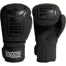 Ringside Windy Thai Boxeo Kickboxing Muay Thai Guantes de Entrenamiento Sparring de Boxeo Guantes - Negro/Negro - Ver 11