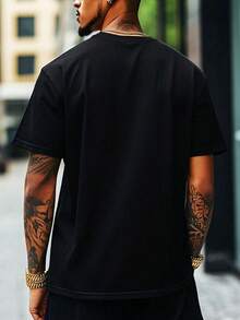 Men T-Shirts - Black - View 2