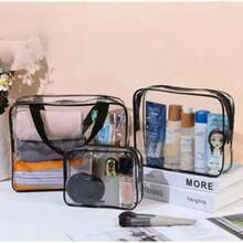 PVC Bag Kit. Travel Essentials, Kits, And Accessories. - màu đen - Xem 3
