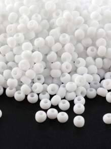 GO2CJBEADS 10g Multicolor 2mm Silverline Round Rocailles Glass Seed Beads For Bracelet Diy - Alabaster - View 66