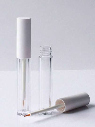 زجاجة كحل 5 مل قطعة واحدة/قطعتان/3 قطع، أنبوب ملون صغير للتعبئة، زجاجة منفصلة، زجاجة نفخ صغيرة فارغة، زجاجة سائل كحل وسائل تنمية العين أسود، زجاجة ملون للشفاه فارغة، تغليف مستحضرات تجميل