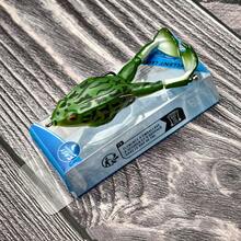 1pc Soft Frog Fishing Lure -Realistic Artificial Bait With Rotating Legs For Bass, Snakehead