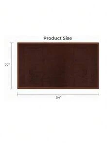 1pc 54*27 Inch Brown Pet Bath Towel, Suitable For Pet Bathing And Drying Hair