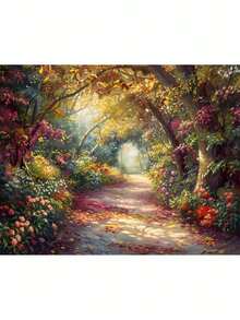 Paint By Number For Adults Beginner, DIY Gift Canvas Painting Kits, Beautiful Forest Oil Painting Kit, DIY Paint Adult Crafts For Gift Home Wall 16x20inch - 40*50cm - Xem 1