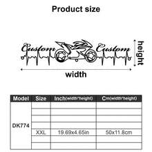 1pc Customizable Motorcycle Rider Metal Mural - Personalized Motorcycle Logo Decoration - Art Style Reusable Decorative Metal Mural - Suitable For Porch, Courtyard, Garden, Office, Negotiation Room, Birthday Gift, Graduation Gift, Perfect Gift For Motorcycle Enthusiasts - Multicolor - View 22