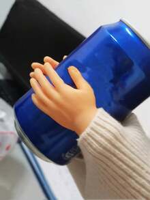 2pcs/1set Miniature Realistic Rubber Hand Finger Toys, Funny Finger Puppets, Suitable For Cat Toys, Party Favors, Puppet Shows,Christmas - Multicolor - View 9