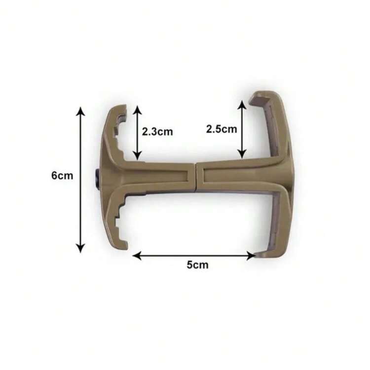 战术狩猎 AK/M4/PMAG 夹式安装支架手电筒枪管夹 - A - 查看 5