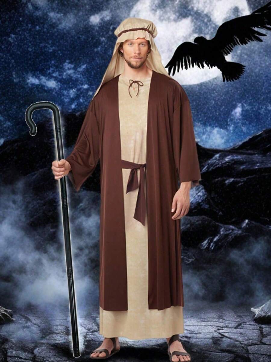 1 件可折叠道具权杖/魔杖，派对装饰配件 - 彩色 - 查看 1