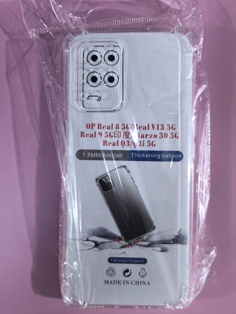 1 件 Realme 系列、OnePlus 系列透明手机壳、手机保护套、手机壳、手机壳、防摔手机壳、透明手机壳、简约手机壳、纯色手机壳、透明手机壳、TPU 防摔手机壳（军用级防摔）、薄手机壳、手机套、手机壳、防摔手机壳、手机壳、手机保护套、手机套、防摔手机壳防水防震防刮 - 無色 - 查看 68