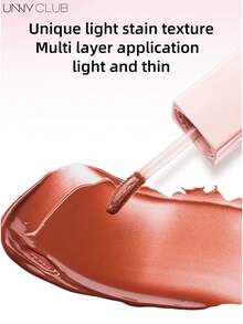 unny club Moisturizing Lip Gloss, Lip Care Essence, Hydrating Formula, Glass Lip Gloss, Diamond Plumping Lip Gloss, Long-Lasting Liquid Lipstick, Lightweight Liquid Lipstick - #S02 Vitality Orange - View 6