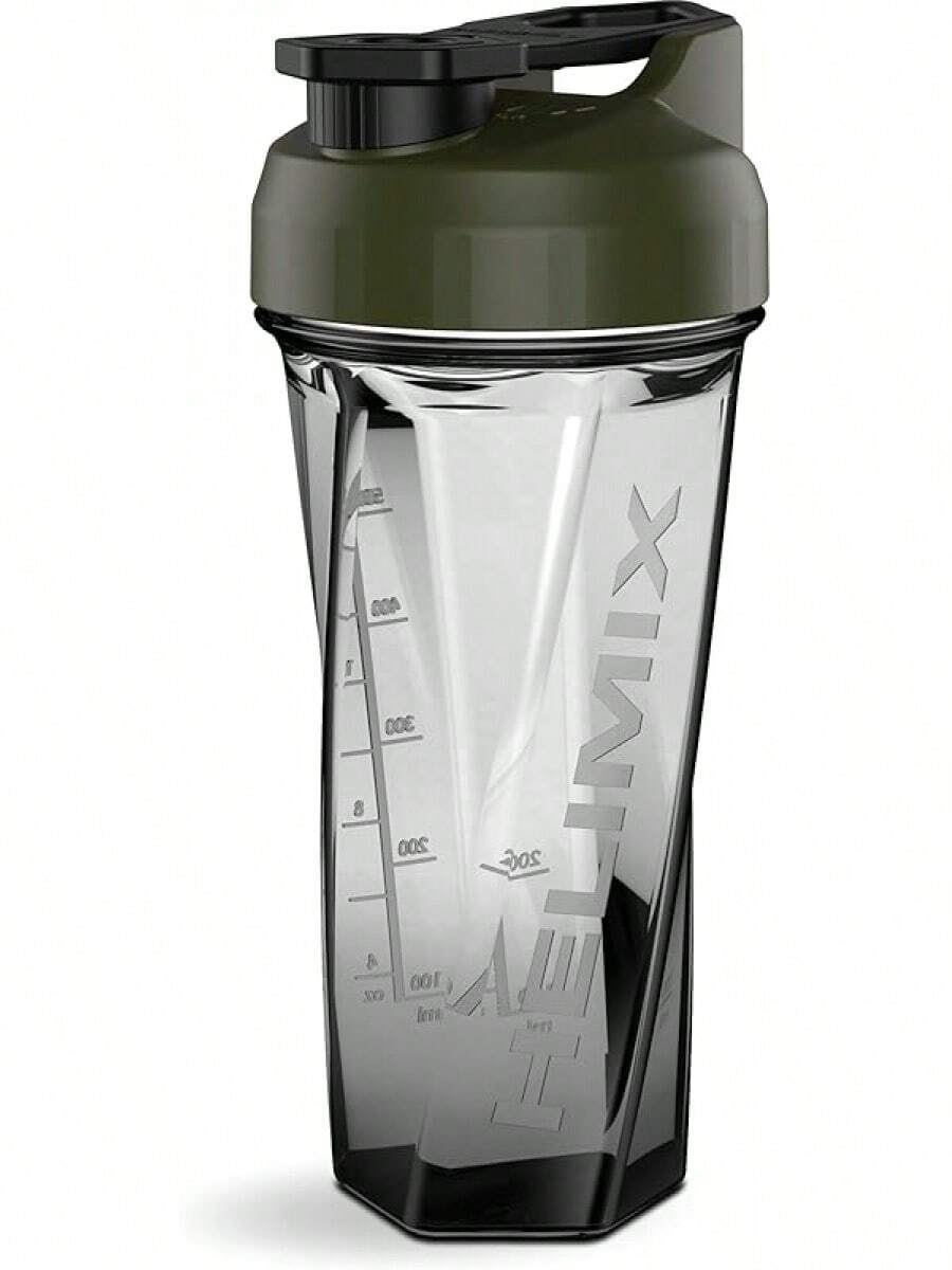 HELIMIX 2.0 Vortex Blender Shaker Bottle Holds Upto 28oz |   No Blending Ball Or Whisk |   USA Made |   Portable Pre Workout Whey Protein Drink Shaker Cup |   Mixes Cocktails Smoothies Shakes |   Top Rack - 來自綠色 - 查看 1