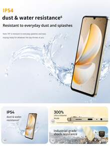 Realme Note 70T Global Unlocked Smartphone With ​Unisoc T7250 Octa-Core Chip 6.75" 90Hz HD+ Eye Comfort Display 6000mAh Long-Lasting Battery, 13MP Super Clear Camera IP54 Dust/Water Resistance,4GB+64GB/4GB+128GB/4GB+256GB(Black/Gold) - Black - View 7