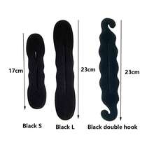 3/2/1件装女士蓬松发髻造型器、卷发器、发髻定型器、魔术美发海绵甜甜圈发髻造型器、马尾发髻造型器、美发造型工具配件 - 彩色 - 查看 8