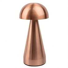 1 件高蘑菇 USB 灯台灯夜灯触摸控制三色可调光 USB 充电卧室客厅装饰台灯氛围睡眠伴侣完美节日礼物 - 彩色 - 查看 12