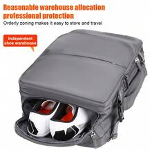 40x20x25cm Carry On Luggage, RyanAir Travel Backpack, 14 Inch Laptop Backpack For School, Office, Outdoor, Travel, College, Primary/Middle/High School, Work, Business, Commuting, Sports, Airline Approved Cabin Backpack, Essential Travel Items - 灰色 - 查看 5