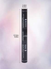 10ml Eyelash Glue And Sealant, Super Strong Adhesive For DIY Eyelash Extension, 5ml Eyelash Glue Remover, Eyelash Tweezers Set, 48-72 Hour Waterproof Cluster Eyelash Glue, Eyelash Extension Kit, Makeup Tools - Black - View 6