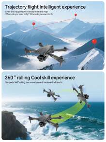 AXNEN K13MAX Foldable Dual Camera Drone With One-Key Landing, Real-Time Image Transmission, Gesture Photo/Video, Intelligent Altitude Hold, Waypoint Flight Mode, 360° Flip And Easy Operation, Perfect Gift For All Occasions