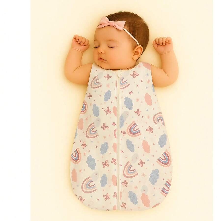 Saco de dormir de bebê body Sherpa quentinho estampado menino menina