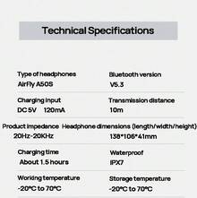 sanag A50S Pro/Max 16GB Large Memory Edition Bone Conduction Sports Earbuds True Wireless Open Wear IPX Deep Waterproof Long-Lasting Comfort For Running And Fitness Shadow Blue