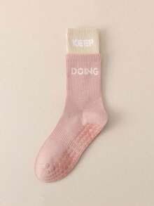 1双/4双/6双装女士条纹瑜伽袜，防滑硅胶材质，适合室内运动健身，精美圣诞礼物，独特新年礼物，情人节女友礼物 - 彩色 - 查看 11