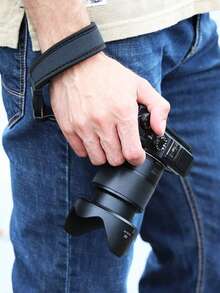 摄影师相机腕带，氯丁橡胶快速释放腕带，适用于数码单反相机、无反光镜相机和胶片相机，简约复古风格的相机固定配件 - 彩色 - 查看 6