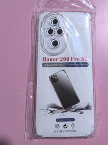 3pcs Transparent Four-Corner Anti-Fall Case Compatible With Huawei/Honor Series, Huawei/Honor Transparent Four-Corner Anti-Fall Phone Case, Phone Case, Phone Protective Cover, Phone Shell, Phone Sleeve, Anti-Fall Phone Case, Transparent Phone Case, Minimalist Phone Case, Solid Color Phone Case, Transparent Phone Case, TPU Anti-Fall Phone Case (Military-Grade Anti-Fall)