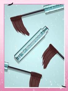 MISSLYN-Go! Waterproof Mascara,Waterproof Mascara Makeup, Eye Makeup, Volumizing, Lengthening, Defining, Stunning, Multiplying, Buildable Formula, Black, Lash, Great Volume And A Natural To Wild Look - #3 Đỏ tía - Xem 7