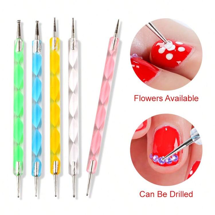 LIMEGIRL Acrylic Nail Kit For Beginners: Professional Complete Set With Drill UV Light Gel Polish Nail Art Tools For Salon Quality Manicures At Home - Nhiều màu - Xem 4