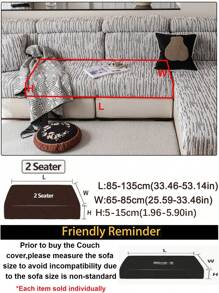 1 pièce Housse de canapé extensible beige, housse de canapé style bohème, résistante à l'eau, protège le canapé des rayures, convient pour les canapés 1/2/3/4 places, lavable en machine, pour une utilisation domestique toute l'année