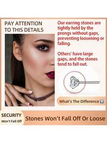 Bộ 10 đôi khuyên tai đinh tán bằng thép không gỉ 2mm, unisex, 20 chiếc khuyên tai tròn nhỏ đính đá Cubic Zirconia, phù hợp với nhiều vị trí xỏ khuyên, không gây dị ứng, có hai lựa chọn màu vàng/bạc. - Như thể hiện trong hình ảnh - Xem 6