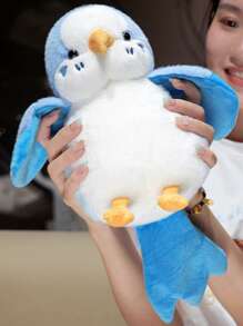 1 szt. Słodki ptak i papuga interaktywna pacynka ręczna, interaktywna pluszowa lalka ręczna prezent dla chłopców i dziewcząt