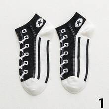 1 Pair Personalized Funny Floor Socks, Unisex Autumn/Winter Plush Thickened Slipper Socks, Cozy Fleece Socks, Suitable For Daily Home, Sleeping, Funny - Multicolor - View 8