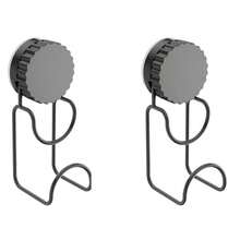 Rotierender Saugnapf Waschbecken Aufbewahrungshaken, einfache Installation, wiederverwendbar, multifunktionale Badezimmer Waschbecken Aufbewahrung