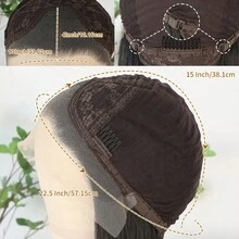 Purple Color Lace Front Wigs Pre Plucked Hairline Long Straight Wigs For Fashion Women Girls Party Daily Wear Glueless Dark Purple Lace Front Synthetic Wigs 13x4 Free Part Heat Resistant Fiber Hair 28 Inch 180% Density - 黑色 - 查看 9