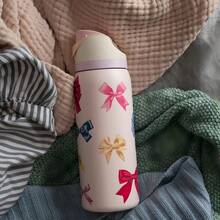 32oz Straw Vacuum Insulated Cup With Handle Portable Water  Bottle 304 Stainless Steel Travel Vacuum For Cold Hot Cupo - 彩色 - 查看 14