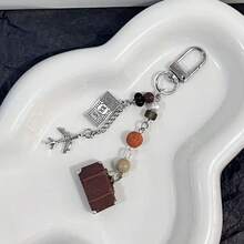 创意有趣的旅行钥匙扣包包挂饰 - 彩色 - 查看 4