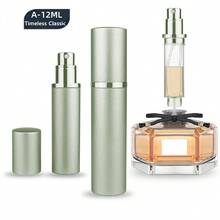 1 lọ nước hoa có thể nạp lại, bình xịt nước hoa bỏ túi, hộp đựng máy bơm mùi hương, bình xịt nước hoa cầm tay chống rò rỉ dành cho nam và nữ - Nhiều màu - Xem 30