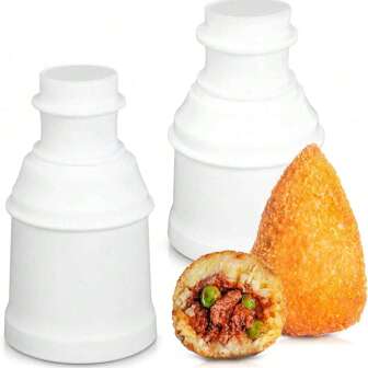 2 pezzi Stampi in silicone per la realizzazione di involucri per ripieno di carne, per una facile formatura degli involucri per ripieno di carne. Stampi per involucri di ripieno di carne, utensili per la realizzazione di involucri di ripieno di carne, in silicone, per involucri di ripieno di carne fatti in casa, stampi da cucina, cottura di involucri di ripieno di carne, frittura di involucri di ripieno di carne