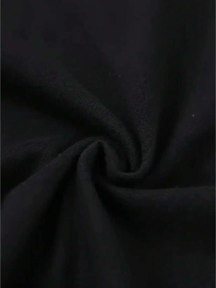 Men's Red -Like Glossy T-Shirt - Faith Over Fear Verse (Psalm 93:4) & Psalms 23:1 Print, Faith Apparel, Loose Fit Short Sleeve Casual Wear, Sports Fan Gift, Breathable Summer Shirt With Back Scripture Design - 黑色 - 查看 6