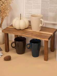 A Wooden Desk Storage Rack Made Of Rosewood Kitchen Cabinet And Countertop Display Rack Suitable For Desks, Home Offices, And Bathroom Coffee Tables Top Display Rack