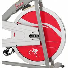 Indoor Exercise Bike Stationary Cycling Bike For Home Cardio Workout Low Noise 4Way Adjustable And Cushioned Seat Optional Magnetic Resistance And Exclusive SunnyFit App