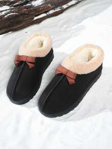 Botas de nieve 2025 para adolescentes, botas de nieve de moda casuales para exteriores