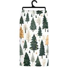 1set/2pcs/100pcs Christmas Tree Pattern Kitchen Rags And Dish Towels, Suitable For Interior Decoration In Restaurant, Kitchen, Bathroom, Party Decoration, Can Be Used As Holiday Gifts - Multicolor - View 12